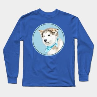 Siberian Husky Puppy Long Sleeve T-Shirt
